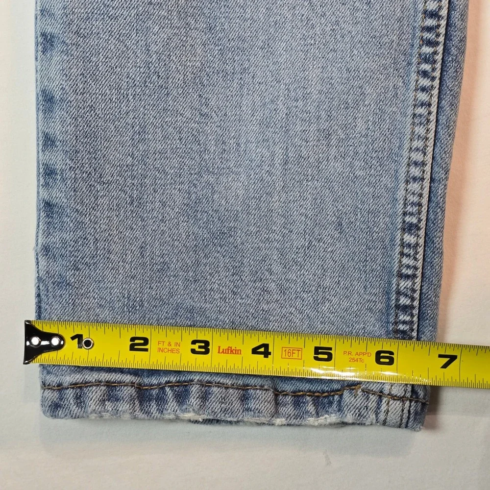 Levis 511 Slim Fit Light Wash Blue Denim Jeans Mens 34x36 04511-2210 - Picture 11 of 16